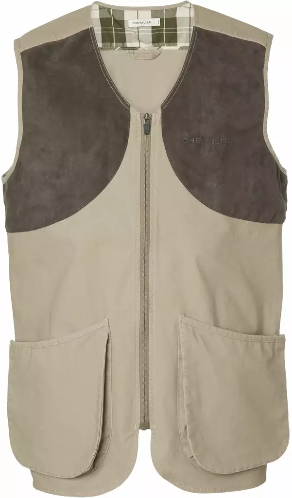 Chevalier Gate Shooting Vest Men Taupe - Hunting Vests - 808491142496 - 1