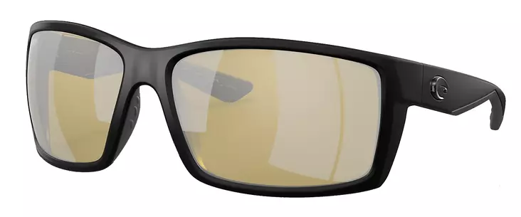 Costa Reefton Black, Grey Mirror 580P - Plastic Lenses - 097963666756 - 1