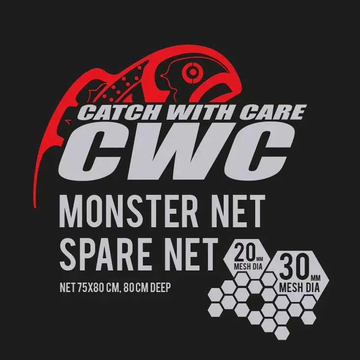 CWC Monster Spare Net D20/D30 - Landing Nets - 7340029432806 - 1