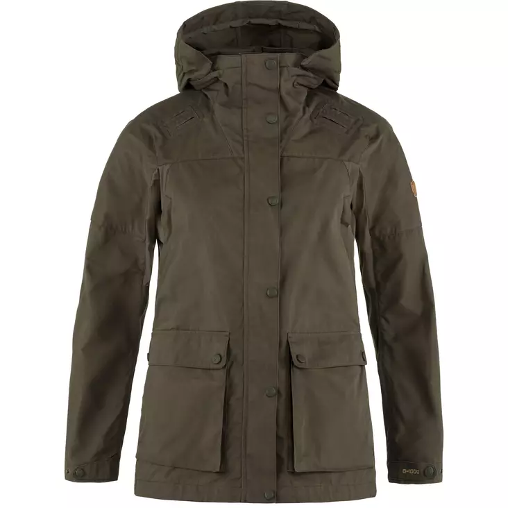 Fjällräven Forest Hybrid W JKT Dark Olive - Hunting Jackets for Women - 7323450788216 - 1