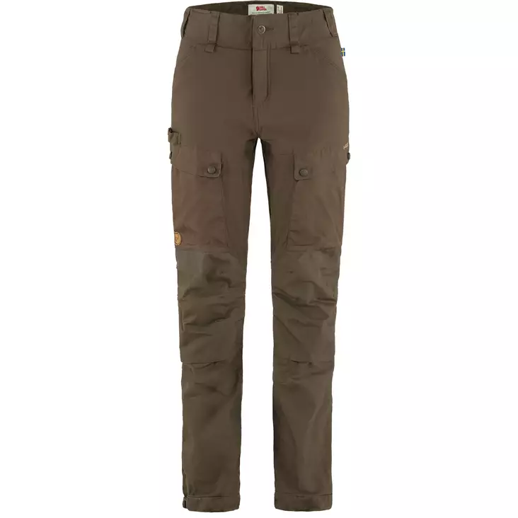 Fjällräven Forest Hybrid W Short trousers Dark Olive - Hunting Trousers for Women - 7323450801236 - 1