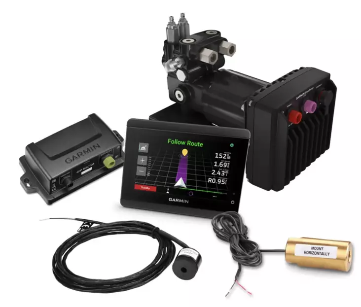 Garmin Reactor 40 Hydraulic Corepack with SmartPump v2 and GHC 50 Autopilot Instrument - Radar, VHF and Autopilots - 0753759302856 - 1