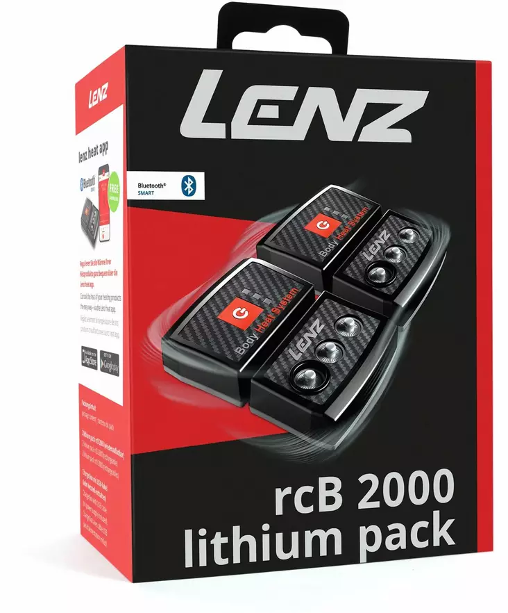 Lenz Heatpack 2.0 2000mAh Bluetooth - Gloves and Socks - 9006729013506 - 1