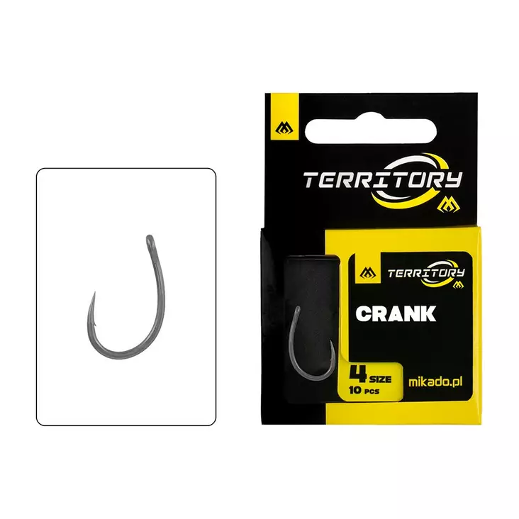 Mikado Territory Crank - Curve Shank Hooks - 5900637158646 - 1