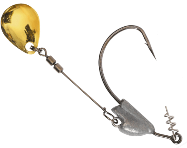 Owner Flashy Swimmer Gold Colorado - Hooks - 4953873018176 - 1