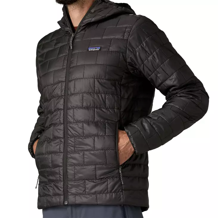 Patagonia Mens Nano Puff Hoody Black - Ruoto.com webstore