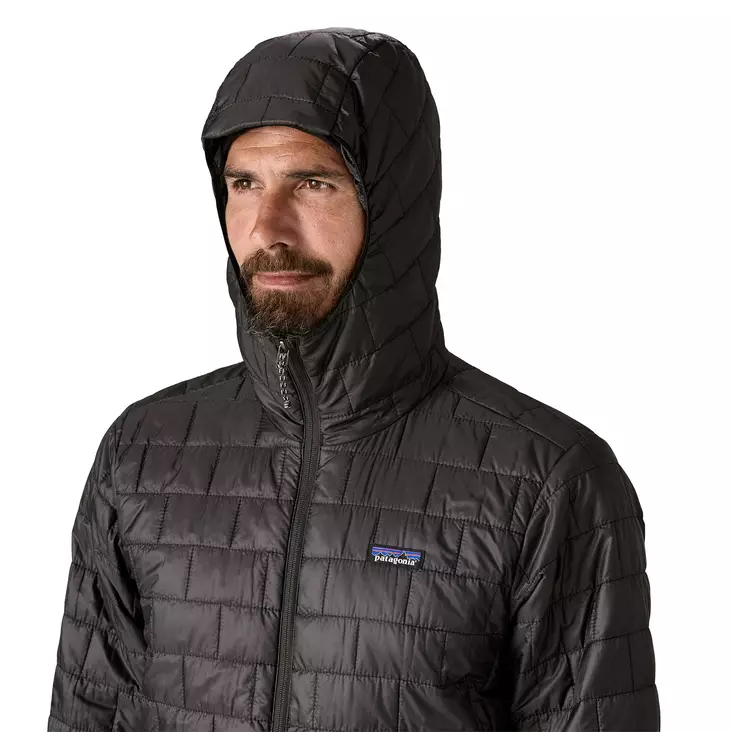 Patagonia Mens Nano Puff Hoody Black - Ruoto.com webstore