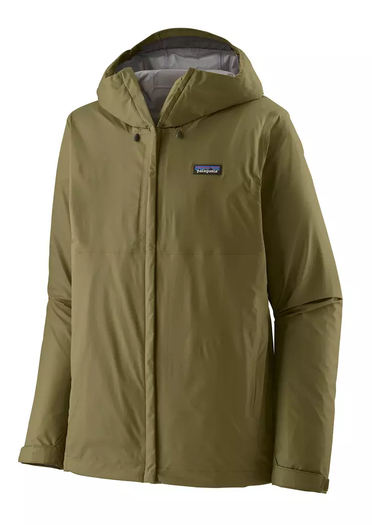 Patagonia Mens Torrentshell 3-layer Jacket Tent Green - Hard Shells for Men - 196924806986 - 1