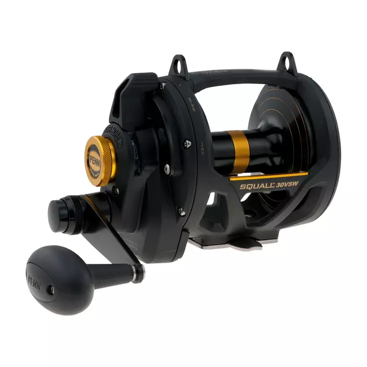 Penn Squall Lever Drag 2-Speed IGFA30 - Trolling & Big Game Reels - 031324197046 - 1