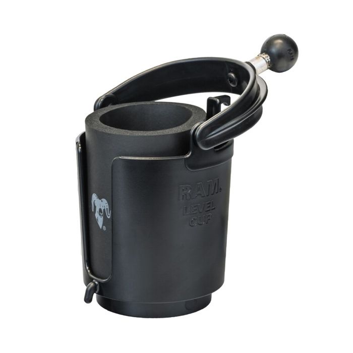 RAM Level Cup Holder With B Ball - RAM Mounts, size B - 793442950926 - 1