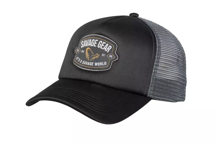 Savage Gear Badge Trucker Black - Truckers - 5706301035196 - 1