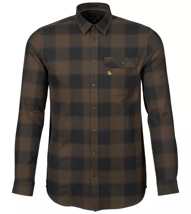 Seeland Highseat Shirt Hunter Brown - Shirts - 5714733514936 - 1
