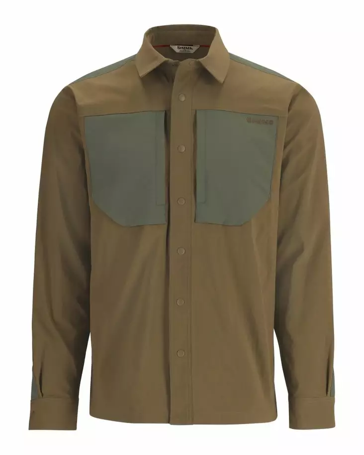 Simms Confluence Shirt Driftwood/Loden - Shirts - 694264659526 - 2