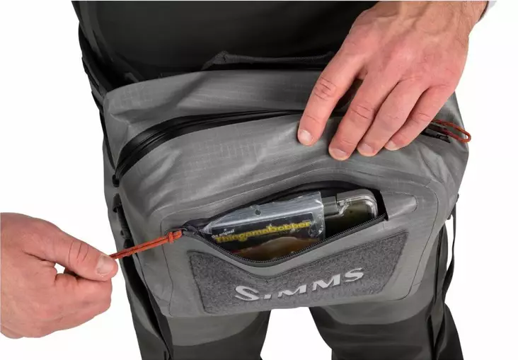 Simms Dry Creek Z Hip Pack Steel Waterproof Hip Pack - Ruoto.com