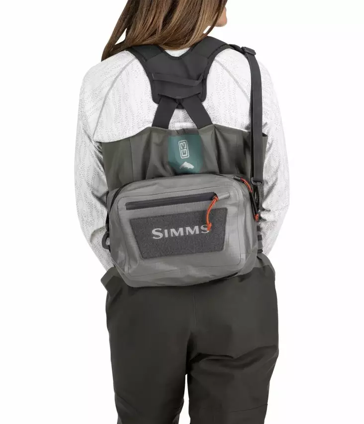 Simms Dry Creek Z Hip Pack Steel Waterproof Hip Pack - Ruoto.com