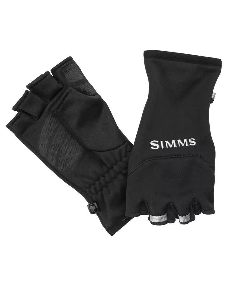 Simms Freestone Half Finger Glove Black - Gloves - 694264540596 - 1