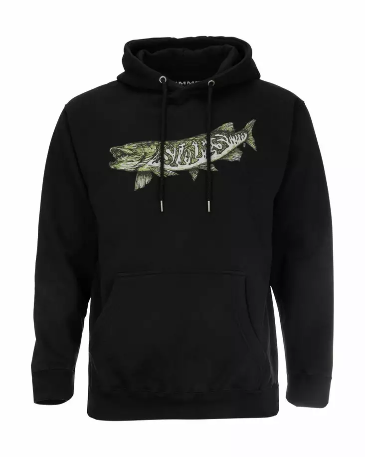 Simms Keeler Musky Hoody Black - Sweatshirts - 694264573136 - 1