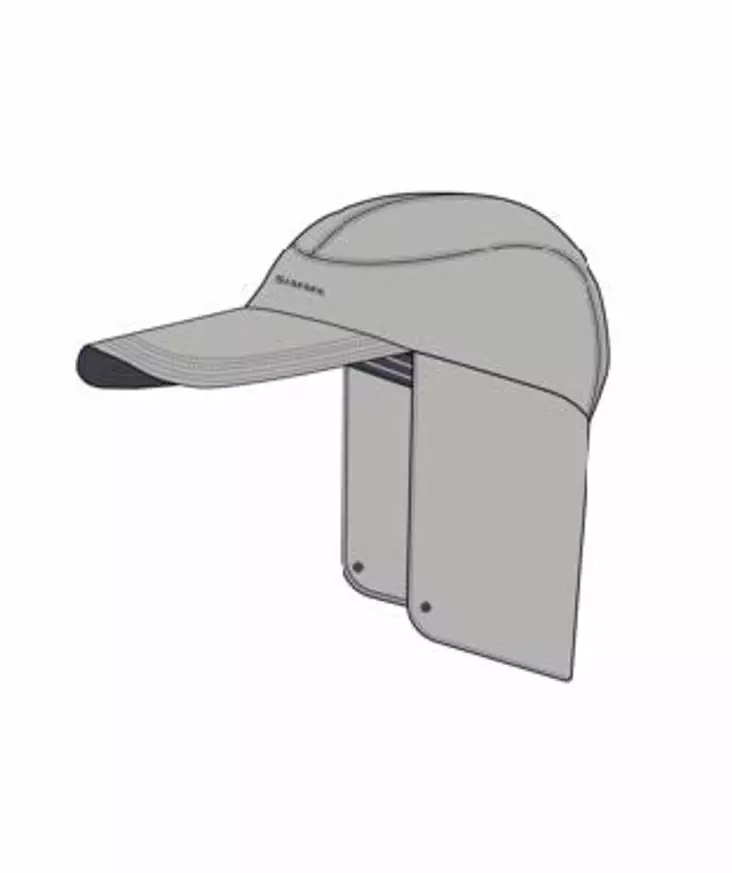 Simms Sunshield Cap Overcast - Caps - 694264724026 - 1