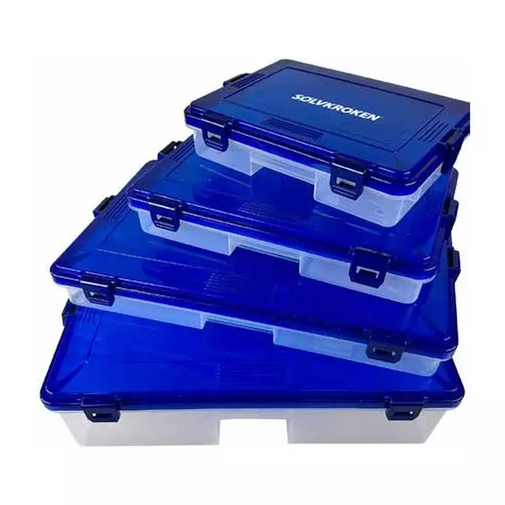 Sølvkroken S II Waterproof System Box L - Tackle Boxes - 7056960213656 - 1