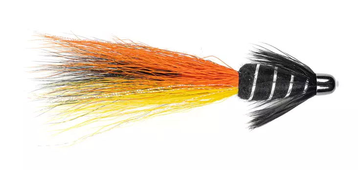 Snaelda Orange-Yellow-Black Super Copper - Tube Flies - 8859202536396 - 1