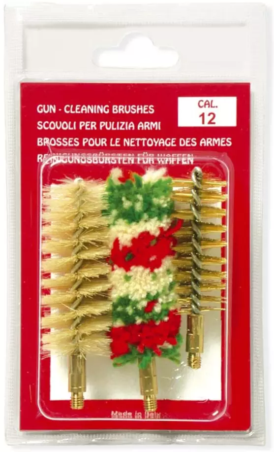 Stil Crin Set 3 spare brushes .12 CAL - Gun Cleaning Kits - 6438418001496 - 1