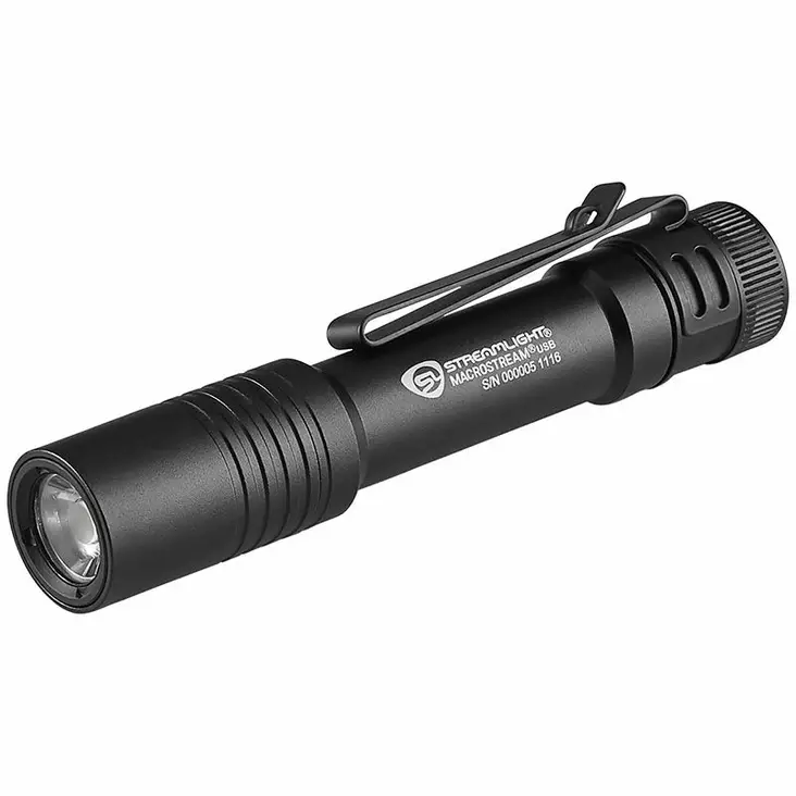 Streamlight MacroStream USB Black - Flashlights and Searchlights - 080926663206 - 2