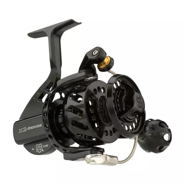 Van Staal VSX2 Bailed Spin 150 Black - Heavy Duty / GT / Tuna Spinning Reels - 854692002176 - 1