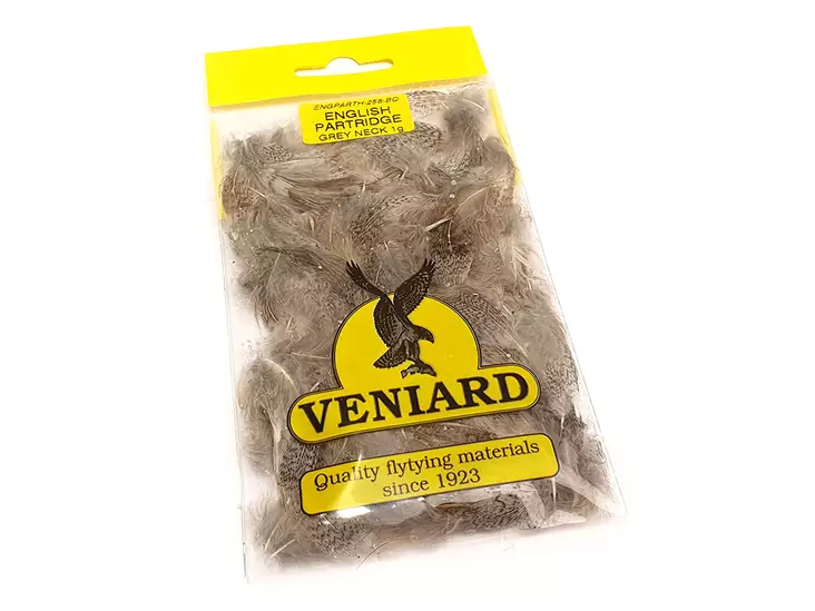 Veniard English Partridge Grey Neck Feat - Other Feathers and Plumes - 40401030006 - 1