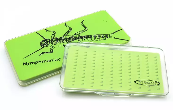 Vision Nymphmaniac Slim Fly Box - Fly Boxes - 6417512834476 - 2