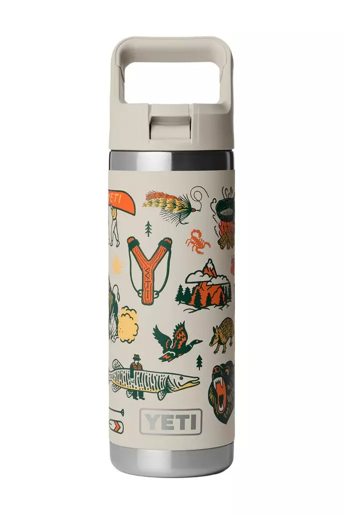 RAMBLER 18 OZ COLOUR STRAW BOTTLE CSC - Insulated Bottles and Mugs - 888830659106 - 1
