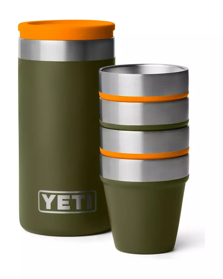 YETI SHOT GLASSES & CASE OLIVE/KCO - Insulated Bottles and Mugs - 888830628416 - 1