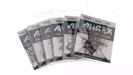 Ahrex FW531 Sedge Dry Barbless - Barbless Hooks - 023534438477 - 2