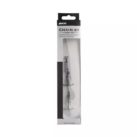 BKK Chain-21 Stinger Rig - Jig Hooks - 6941780952537 - 2