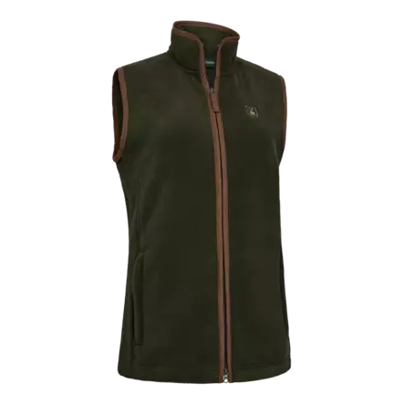 Deerhunter Lady Cumbria Fleece Waistcoat Forest Ember - Hunting and Blaze Orange Vests - 5702827251027 - 1