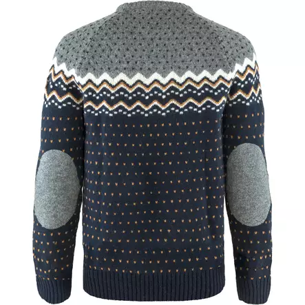 Fjällräven Övik Knit Sweater M Dark Navy - Shirts - 7323450649937 - 2