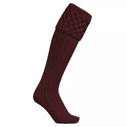 Laksen Windsor Wine - Hunter socks - 5707953651437 - 1