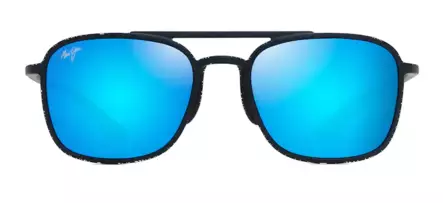 Maui Jim Keokea - Matte Blue Frame with Blue Hawaii Lens - Plastic Lenses - 603429065867 - 2