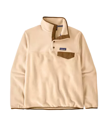 Patagonia W´s Lightweight Synch Snap-T Pullover Natural - Fleece Shirts - 199346056557 - 1