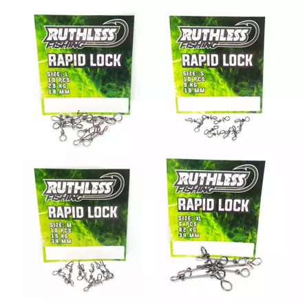 Ruthless Rapid Lock - Snaps and Swivels - 8605039525917 - 1