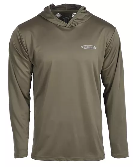 Vision Bamboo BUG & UV Hoodie Pale Olive - Sweatshirts - 6417512842747 - 1