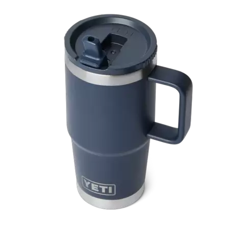 Yeti Rambler 20 OZ Travel Straw Mug Navy - Insulated Bottles and Mugs - 888830503867 - 1