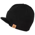 Salo Beanie Merino Visor Wind, Black - Headwear - 6419647058147 - 2