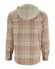 Simms Coldweather Hoody Stone Neo Plaid - Shirts - 694264655337 - 2