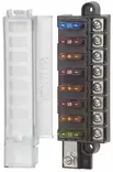 Blue Sea Systems Fuse Block ST-Blade Compact 8 Circuits with Cover - Battery Accessories - 632085050467 - 2