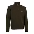 Deerhunter Finley ½-Zip Knit Woodland Melange - Shirts - 5702827248997 - 3