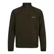 Deerhunter Finley ½-Zip Knit Woodland Melange - Shirts - 5702827248997 - 1