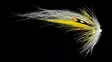 Frödin Flies BTT Nobody Yellow White Win - Tube Flies - 7340154605397 - 1