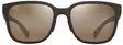 Maui Jim Paulele AF - Matte Brown Frame with HCL Bronze Lens - Glass Lenses - 603429079567 - 2