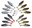 Patriot Baitfish 6cm Clear Water Mix - Classic Softbaits - 6417512539357 - 1
