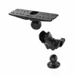 RAM Universal Marine Electronic D Mount - Short Arm - RAM Mounts, size D - 793442902277 - 2